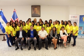 San Salvador – Opening of Science Camp for girls