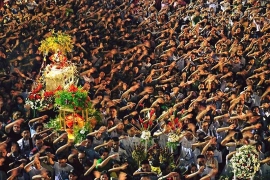 Filipinas - Celebración de la fiesta del "Santo Niño" en Cebu