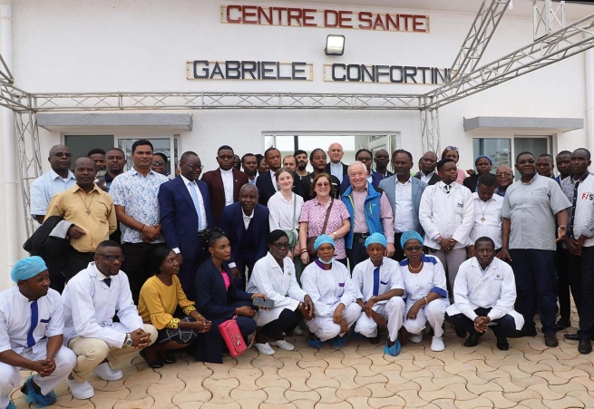 República Democrática del Congo – Inauguración del Centro Sanitario "Gabriele Confortini" en la Casa de los Jóvenes de Ruashi