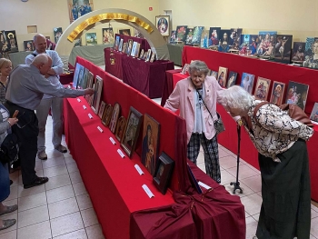 Polonia - XI Exposición de las obras de los participantes en los talleres de arte en la Iglesia Salesiana de Dębniki