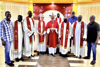 Nigéria - Le P. Gianni Rolandi entame sa Visite Extraordinaire dans la Province Afrique Nigéria Niger