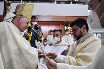 Italie - Ordination sacerdotale du Salésien Savino Pecoraro