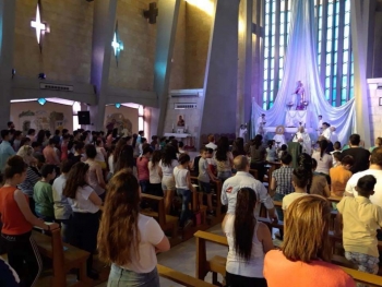 Syria - Feast of Mary Help of Christians in Aleppo