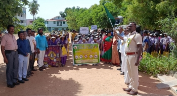 India - Los Salesianos de Tiruchy conmemoran el Día Mundial contra el Uso Indebido y el Tráfico Ilícito de Drogas