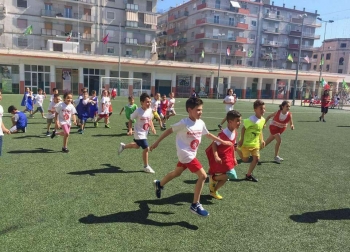 Italie - Clôture de" l'ETE JEUNES" du quartier 'Libertà' de Bari