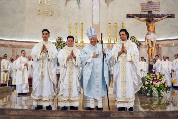 Philippines – Priestly ordination of three Salesians, on the Feast of the Immaculate Conception