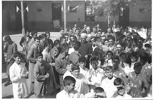 Argentina – Fr Pietro  (Peter) Berruti visiting the Salesian Pius X school in Cordoba