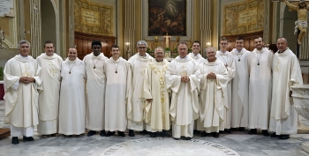 Italy - Seven young Salesians make their first profession at the hands of Fr Ivo Coelho