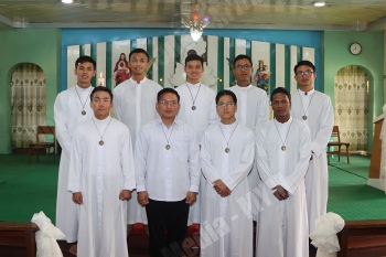 Myanmar - Fiesta de Santo Domingo Savio y renovación de las profesiones de nueve jóvenes salesianos