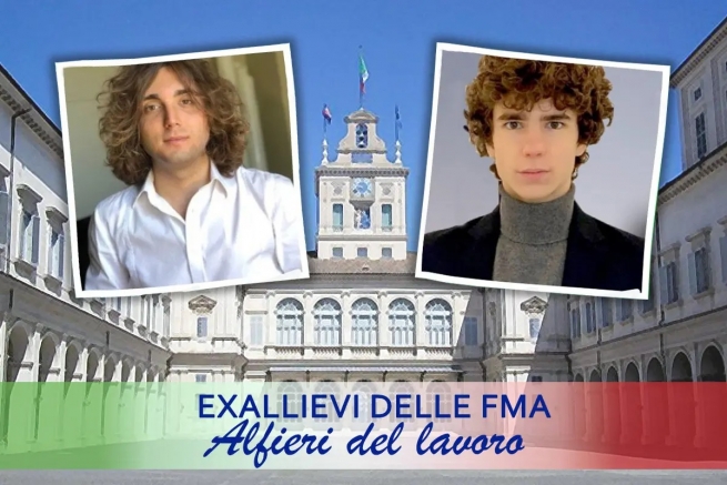 Italy – “Alfieri of work” Award to two FMA Past Pupils