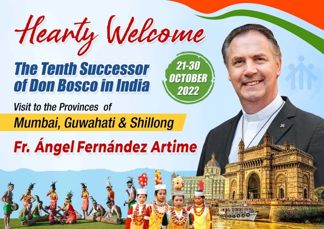 India – Visita del Rettor Maggiore all’Ispettoria di Mumbai e a quelle di Guwahati e Shillong, per il centenario di presenza salesiana nel Nord-Est del Paese