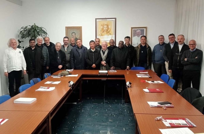 Italy - Newly appointed Provincials visit the Salesian Historical Institute