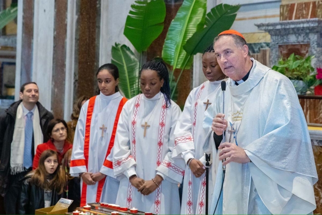 Italia – Il Cardinale Ángel Fernández Artime al Sacro Cuore per la Messa dell’Immacolata Concezione