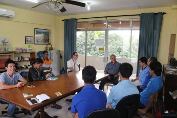 Philippines -  Le P. Ivo Coelho, Conseiller Général pour la Formation, rencontre les Salésiens Coadjuteurs