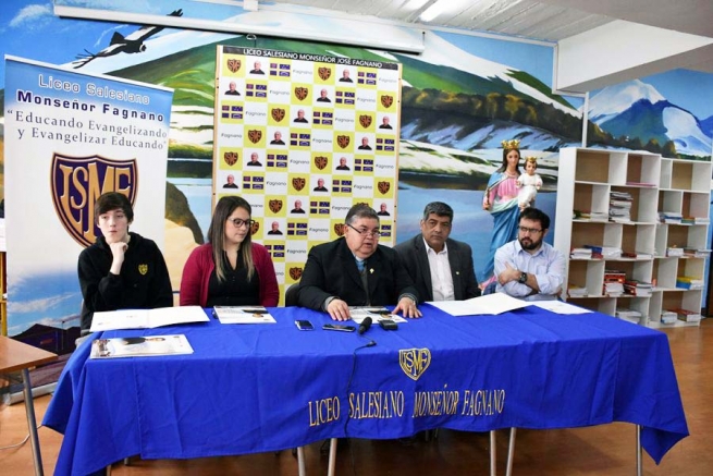 Chile - Lançamento das atividades para o centenário da escola salesiana "Monseñor Fagnano"