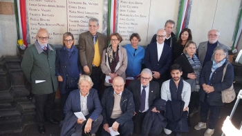 Italie - Le P. Melesi inscrit au Temple de la Renommée du Cimetière Monumental de Milan