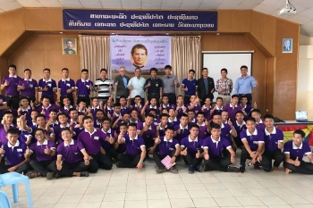 Laos - Celebración de la fiesta de Don Bosco