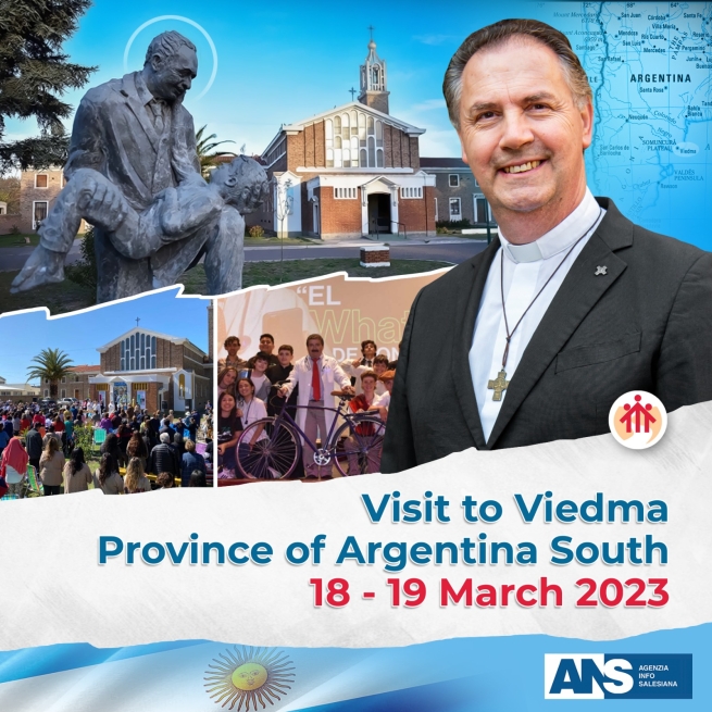 RMG – Viaggio del Rettor Maggiore in Argentina in occasione del Pellegrinaggio a Viedma in onore di Sant’Artemide Zatti, SDB