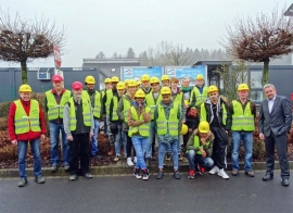 Allemagne - Parcours de formation pratique pour les élèves des ateliers de charpenterie du 'Don Bosco Sannerz'