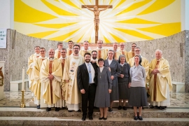 Itália – Profissão perpétua de Antonino Mazara SDB e da Ir. Federica Zof FMA celebrada no Dom Bosco de Pordenone