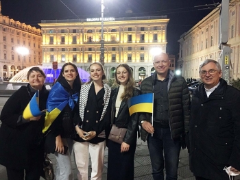 Italie - La vie des réfugiés ukrainiens accueillis à l'Institut Don Bosco de Gênes