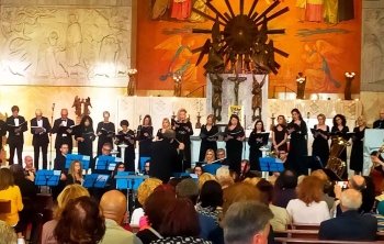Włochy – Koncert w Bazylice św. Jana Bosko z „mszą  koronacyjną” Mozarta na chór i orkiestrę z udziałem Przełożonego Generalnego