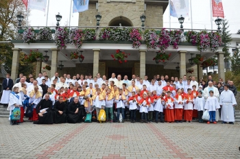 Poland - Pilgrimage of ministrants to Marian Shrine of Szczyrk