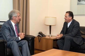 Uruguay - El Presidente de Uruguay recibió al Rector Mayor