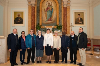 Italie - La Présidence de la Confédération Latino-américaine des Religieux visite  le Siège Central Salèsien