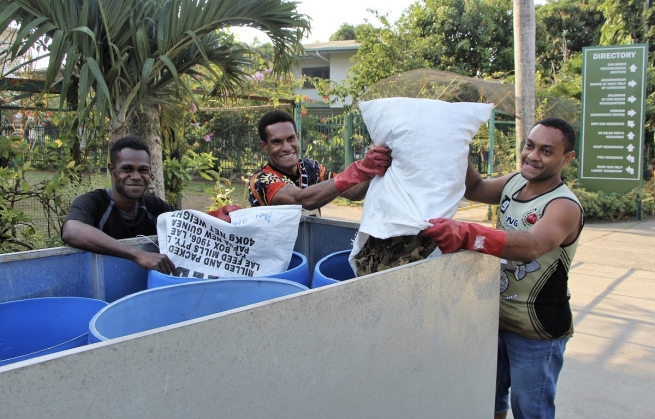 Papua-Nowa Gwinea – Projekt szkoły technicznej im. Księdza Bosko dotyczący zarządzania odpadami