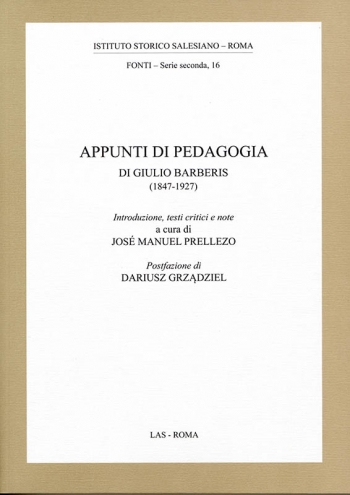 RMG – “Appunti di Pedagogia di Giulio Barberis”. Un’edizione critica