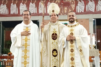 Brasil - Ordenación sacerdotal del salesiano Gutielles dos Reis Santos