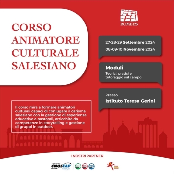 Italy – The formation course for Salesian Cultural Animators begins