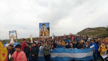 Argentina - Commemoration of 10 Years of Beatification of Ceferino Namuncurá