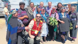 Chili – Une brève rencontre du Pape avec Juan Namuncurá, consanguin de Ceferino