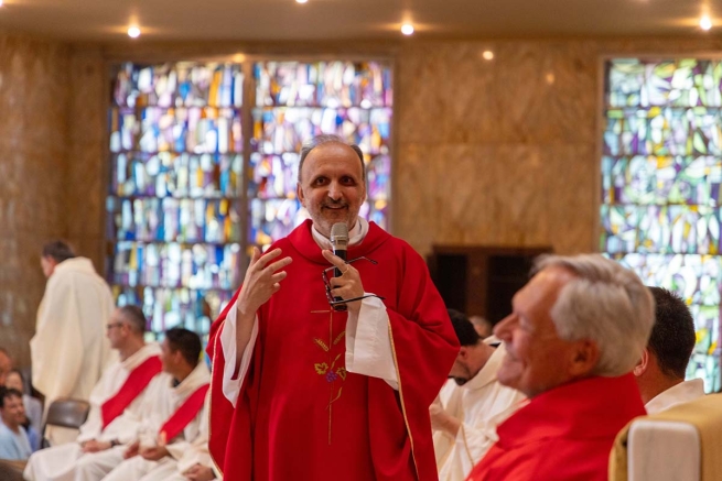 Italia – Celebración de la toma de posesión del Padre Roberto Colameo como Superior de la Circunscripción salesiana ICC