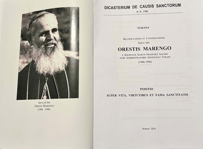 Vaticano – Entrega da Positio super virtutibus do Servo de Deus Dom Oreste Marengo, Bispo salesiano