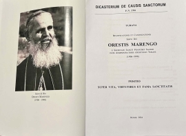 Vatican – Delivery of the "Positio super virtutibus" of the Servant of God Bishop Oreste Marengo, Salesian bishop