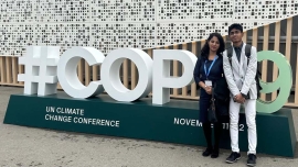 Azerbaijan – Don Bosco Student took part in COP29 and was declared Climate Ambassador