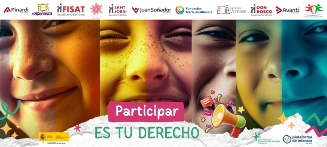 Spain – "Participating is your right": a Salesian campaign to promote the participation and active listening of children in society