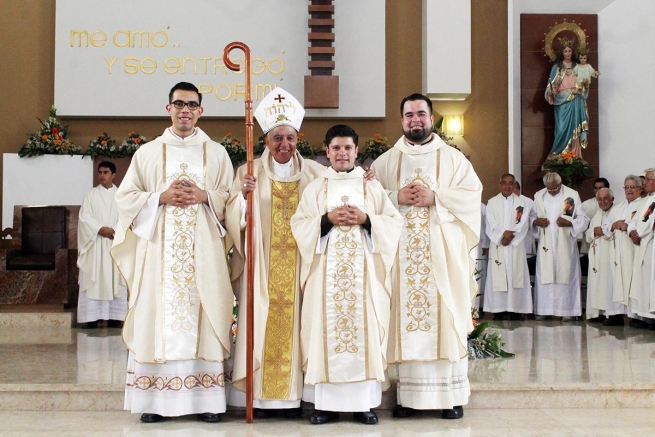 Messico – Tre salesiani ordinati sacerdoti