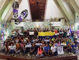 Venezuela - Messe d'envoi des jeunes à la journée missionnaire