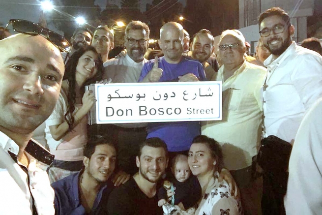 Libano – Una nuova strada dedicata a Don Bosco