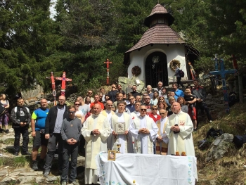 Eslovaquia - Una placa conmemorativa para el P. Boleslaw Rozmus, SDB