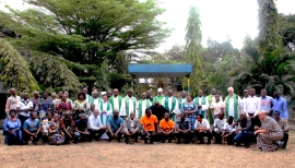 R.D. del Congo – Finalizó la visita del Padre Joan Lluís Playà a la Visitaduría África Congo