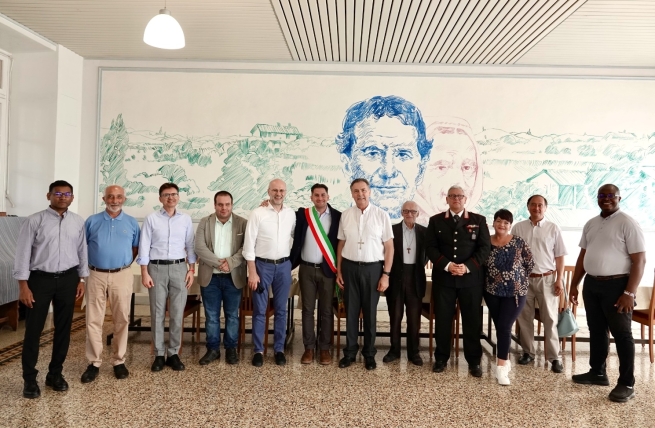 Rencontre de certains Maires et Autorités civiles de la Terre des Saints avec le Recteur Majeur, le Cardinal Ángel Fernández Artime