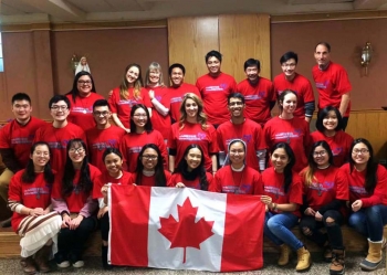 Canadá – Unos 32 jóvenes del MJS viajan hacia Panamá2019