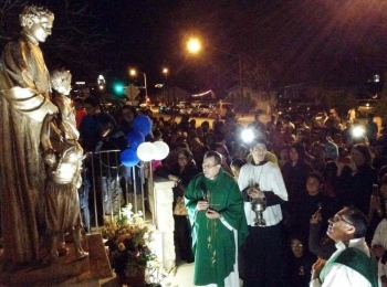 Etats Unis -  Dévoilée et bénie  une nouvelle statue de Don Bosco