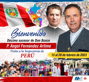 RMG – Visita al Perú del Rector Mayor de los Salesianos, P. Ángel Fernández Artime