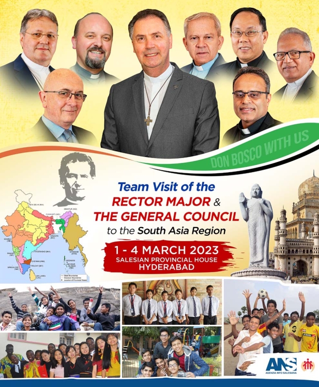 India – Tutto pronto ad Hyderabad per l’inizio della Visita d’Insieme alla Regione Asia Sud